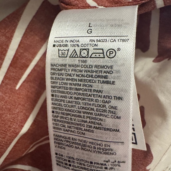 Banana Republic COTTON POPLIN SIDE CUT-OUT MIDI DRESS size L - Picture 6 of 6